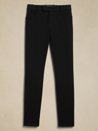 Pantalón Skinny Talle Medio con Bolsillos