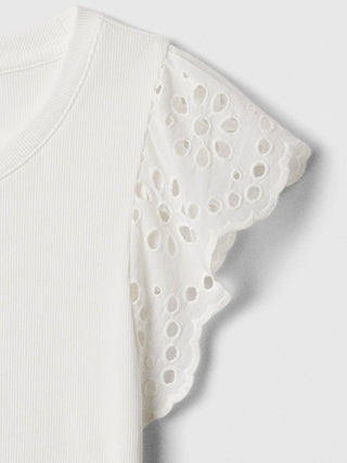 Camiseta con Detalle en las Mangas