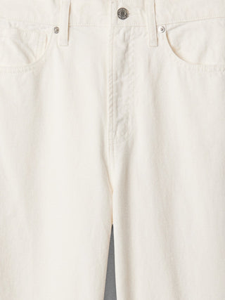 Jeans Wide Leg Talle Alto con Bolsillos