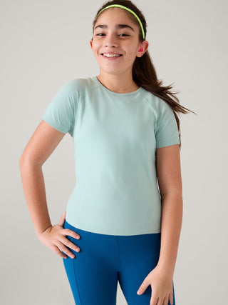 Camiseta Deportiva sin Costuras, Niña