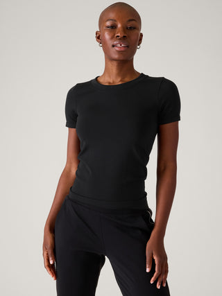 Camiseta Deportiva Manga Corta sin Costuras