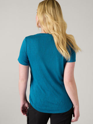 Camiseta Manga Corta Cuello V