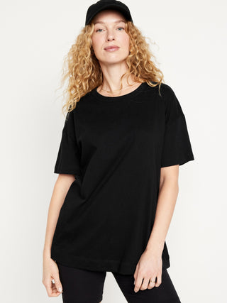 Camiseta Cuello Redondo de Algodón