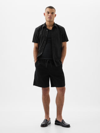 Short con Cintura Elástica de Algodón