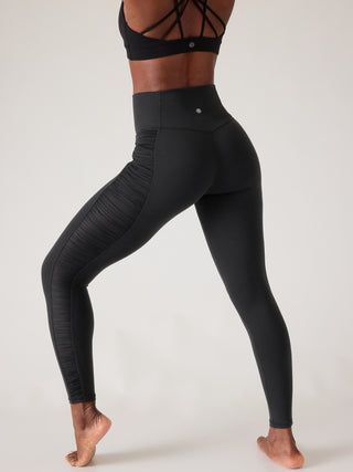 Salutation Leggings Talle Alto con Malla