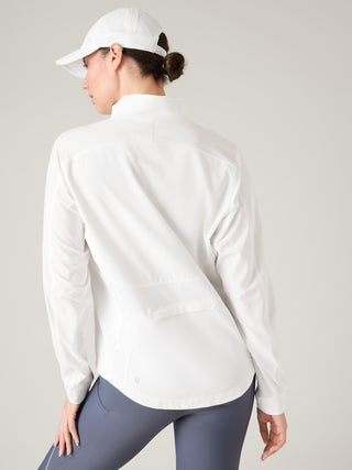 Chaqueta Cuello Alto con Cremallera