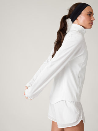 Chaqueta Cuello Alto con Cremallera