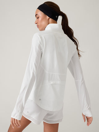Chaqueta Cuello Alto con Cremallera