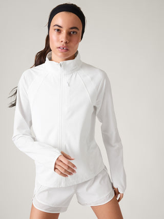 Chaqueta Cuello Alto con Cremallera