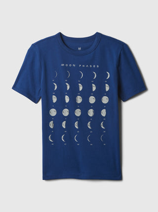 Camiseta Manga Corta con Gráfico, Niño