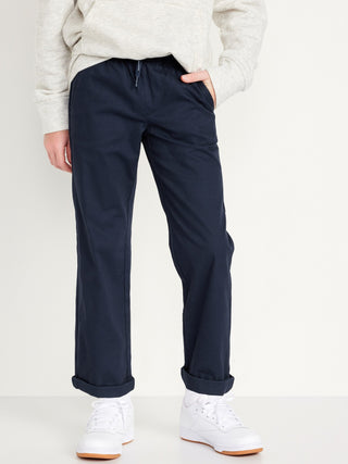 Pantalón Recto con Cintura Elástica, Niño