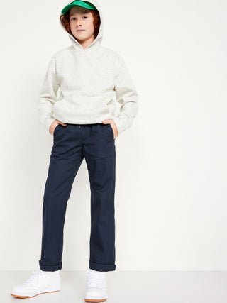 Pantalón Recto con Cintura Elástica, Niño