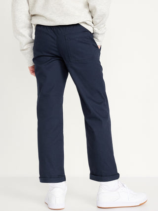 Pantalón Recto con Cintura Elástica, Niño