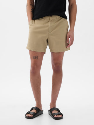 Short Talle Medio con Bolsillos