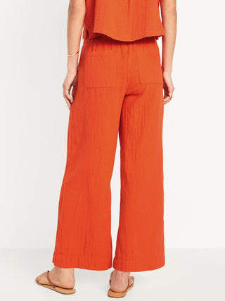 Pantalón Tobillero con Cintura Alta