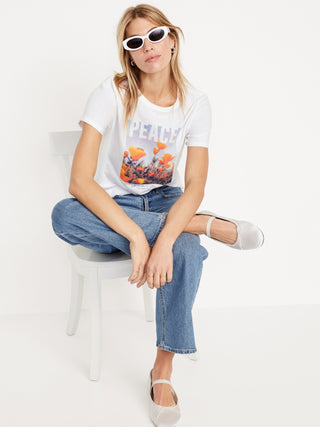 Camiseta Manga Corta con Gráfico