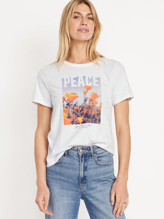 Camiseta Manga Corta con Gráfico