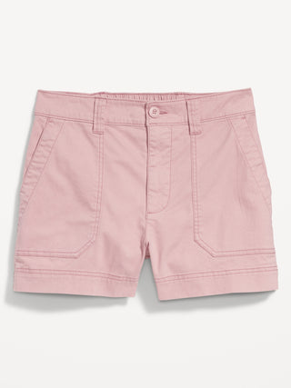 Short Talle Alto con Bolsillos