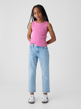 Camiseta sin Mangas Acanalada, Niña