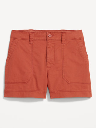 Short Talle Alto con Bolsillos