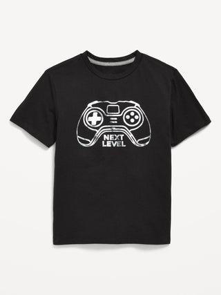 Camiseta Manga Corta con Gráfico, Niño