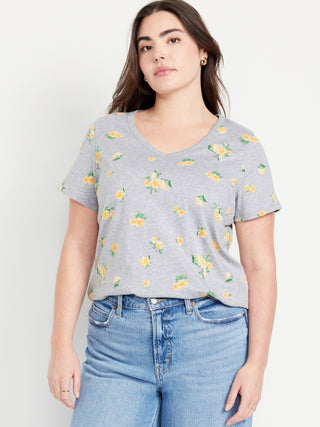 Camiseta Manga Corta Cuello V