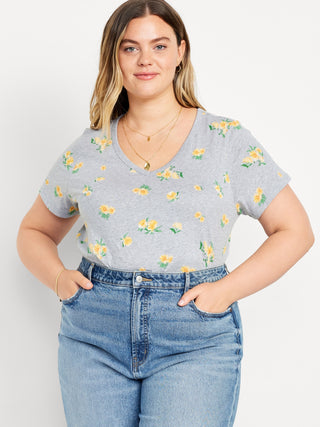 Camiseta Manga Corta Cuello V