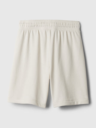 Short con Cintura Elástica y Logo, Niño