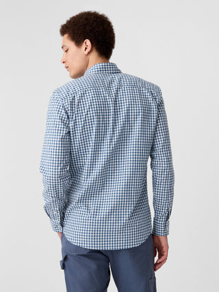 Camisa Corte Slim de Algodón