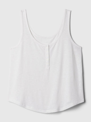 Camiseta de Tirantes con Botones