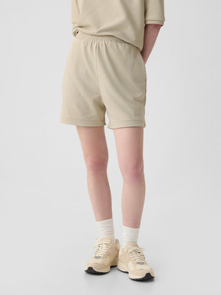 Short Deportivo con Logo y Bolsillos