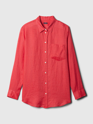 Camisa Manga Larga de Lino