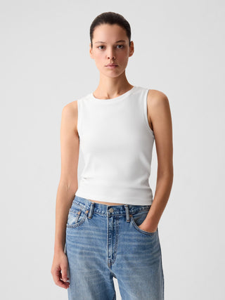 Camiseta Cuello Redondo sin Mangas