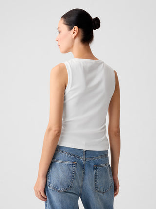 Camiseta Cuello Redondo sin Mangas
