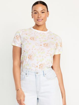 Camiseta Manga Corta con Gráfico, Niña
