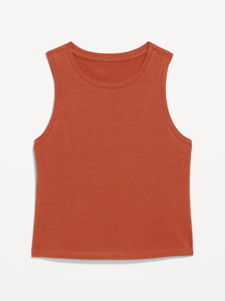 Blusa Cuello Redondo sin Mangas