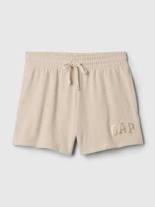 Short con Cintura Elástica y Logo