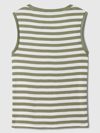Camiseta sin Mangas con Estampado
