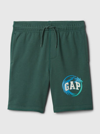 Short Deportivo con Logo, Niño