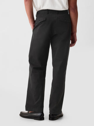 Pantalón Holgado Talle Alto con Bolsillos