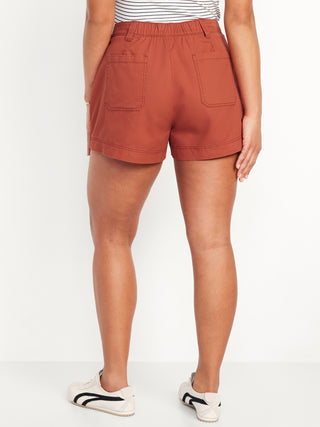 Short Talle Alto con Bolsillos