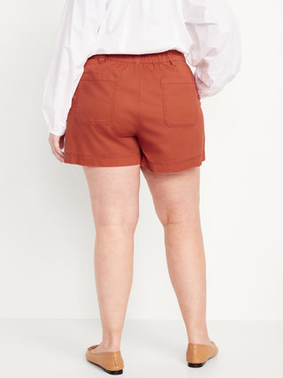 Short Talle Alto con Bolsillos