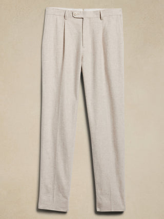 Pantalón Entallado de Algodón