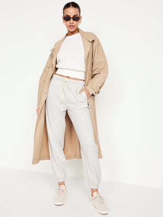 Pantalones Talle Alto con Logo