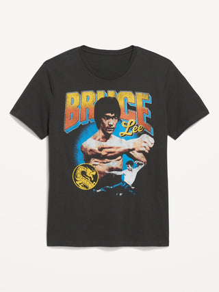 Camiseta Manga Corta Gráfica Bruce Lee™, Hombre