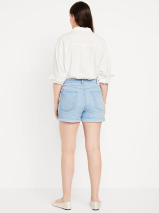 Short Denim Talle Alto