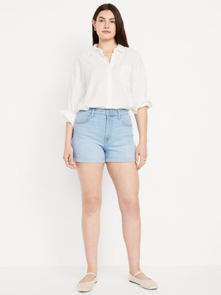 Short Denim Talle Alto