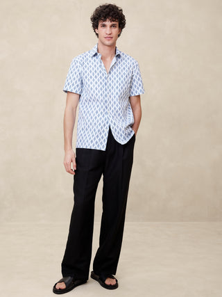 Camisa Manga Corta de Algodón
