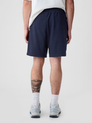 Short con Cintura Elástica y Logo