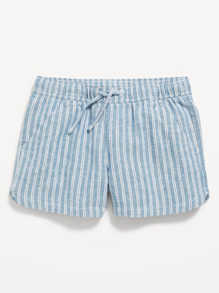 Short con Cintura Elástica y Bolsillos, Niña